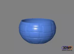 Woven Pattern Bowl