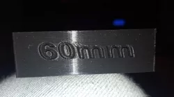 xyz 30 40 60 mm test cube cr-10 comparison & jerk acceleration test