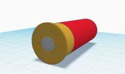 12 gauge shell (12/70)