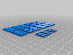 28mm scale doors and windows 