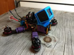 30mm fpv camera drop plate for VX5