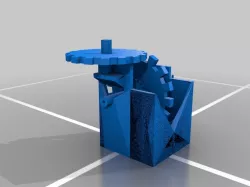 3d printer filament powered cog engine WIP