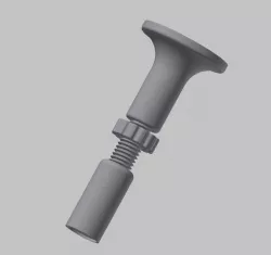 Adjustable leg 8 cm M8x1,25