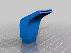 Anet A8 Direct Feed E3D wider fan duct