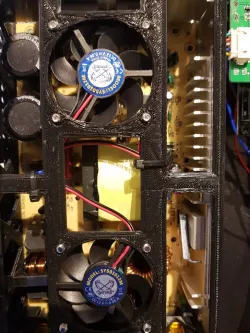 Anycubic i3 Mega PSU twin 50mm fan cover