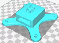 AOC to VESA 75mm adapter