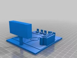 Basketball court Created by a 7th Grader