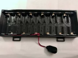 Battery Box with cover for 12 AA batteries