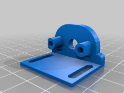 BLTouch adjustable mount for Geeetech Pro B