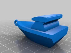 Boat Keychain Float