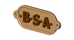 BSA Car    logo/keyring