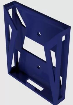 Cell phone wall mount