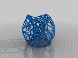 Cellular Lamp blocky (.stl file)