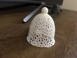 Christmas Bell - Voronoi Pattern