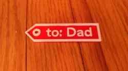 Customizable Gift Tag
