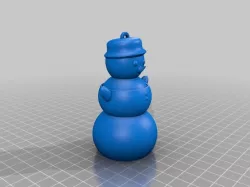 Dancing Snowman Multicolor