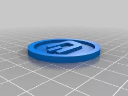 Dash Coin 40x3mm digital crypto currency