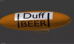 Duff Beer Blimp