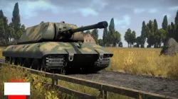 E-100 Tiger-Maus turret with 15cm gun and fg1250