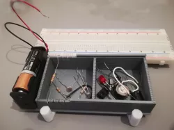 Electronics box
