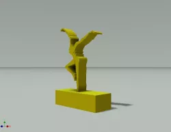 Firedancer Desk Figurine