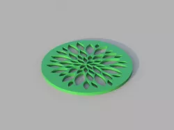 Floral Coaster