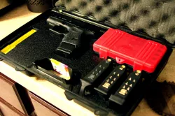 Glock 27 Gun Laser Cut Custom Foam for Gun Case