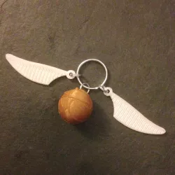 Golden Snitch Key Chain