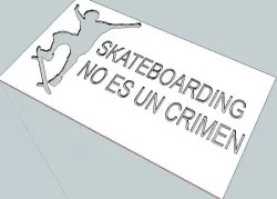 Graffiti Skateboarding no es un crimen / is not a crime