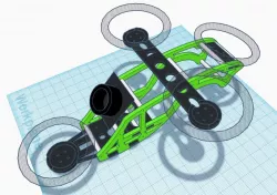 "HaloDoggy"_StretchedPlus_BrushlessMicroDrone