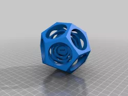 Hyper D12 Based on a Turner's Cube