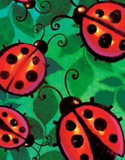 Ladybugs on Leaves