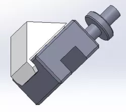 Lathe tool post under shelf mount