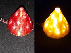 LED Campfire for Christmas crib lighting