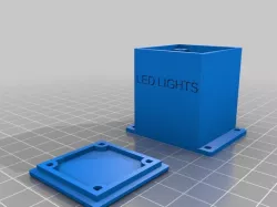 LED Switch Box  Electronic project box