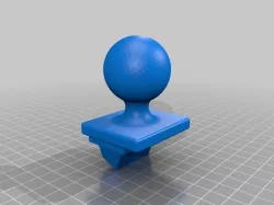 Lowrance Elite 4 Ram Mount 1.5 inch Ball