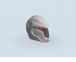 Mass Effect 3 Armalur Helmet usable for a Mandalorian helmet