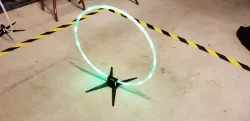 Micro drone/Tiny Whoop LED circle gates
