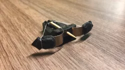 Mini 3D-printable crossbow