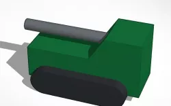 Mobile artillery/tank thing