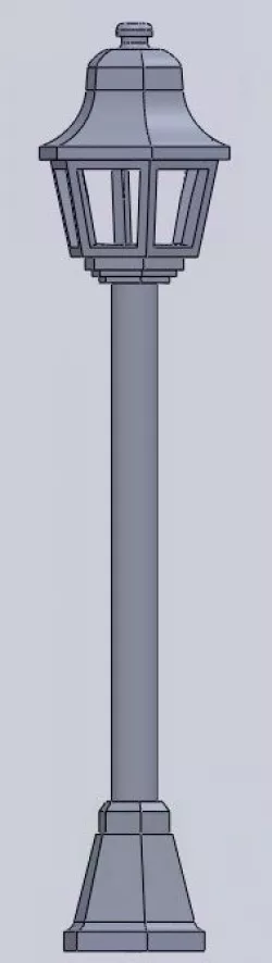 Model Lamp Post