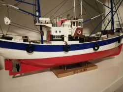 Model ship base stand