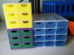 Multi-drawer Components Cabinet