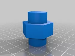 My Customized Bolt Blank for Cutting in CAD