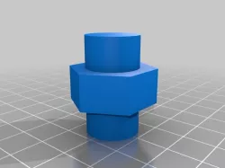 My Customized Bolt Blank for Cutting in CAD