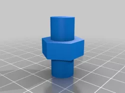 My Customized Bolt Blank for Cutting in CAD