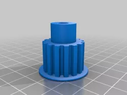 My Customized Parametric Timing Pulley v4