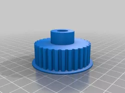 My Customized Parametric Timing Pulley v4