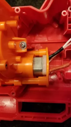 Nerf Rival Nemesis feed motor padding