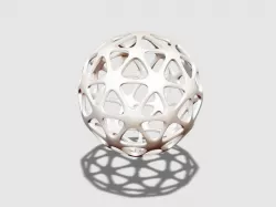 Patterned bauble